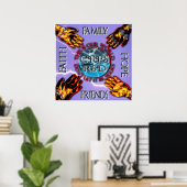 Poster Les SPRC gardent notre monde en mouvement amis de (Bureau à domicile)