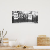 Poster Les suffragettes chatouillent la Maison Blanche (Cuisine)