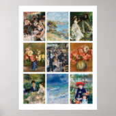 Poster Les tableaux de Renoir (Devant)