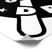 Poster Les tambours vont à la batterie (Coin)