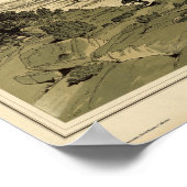 Poster Les temples et les tours de la Virgen (Coin)