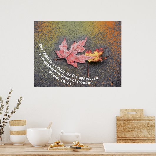 Poster Les temps difficiles (Cuisine)