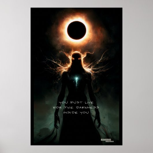Poster Les Ténèbres "Void Master" XXL (Devant)