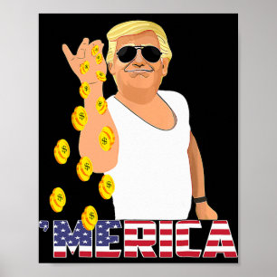 Poster Les tenues de Trump pour l'Amérique