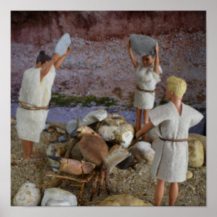 Poster Les terrains de chasse.