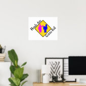 Poster Les têtes vont rouler (Bureau à domicile)