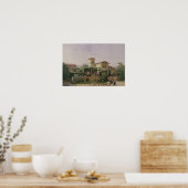 Poster Les thermes romains, 1848 (Cuisine)