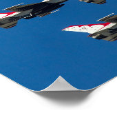 Poster Les Thunderbirds (Coin)