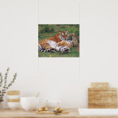 Poster Les tigres du Bengale (Cuisine)