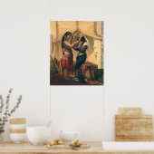 Poster Les toilettes de l'Odalisque (Cuisine)