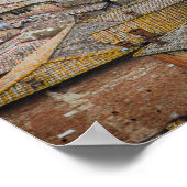 Poster Les toits de Sienne (Coin)