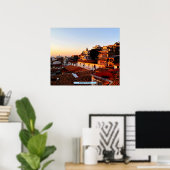 Poster Les toits du Mexique (Bureau à domicile)