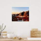 Poster Les toits du Mexique (Cuisine)