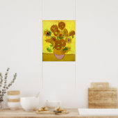 Poster Les tournesols de Van Gogh (Cuisine)