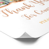 Poster Les Tournesols Du Merci De La Fête des mariées Du  (Coin)