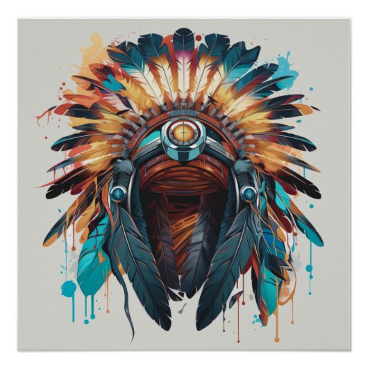 Poster Les traditions cries renaissent dans nos coeurs (Devant)