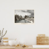 Poster Les travaux d'eau à Fairmount Philadelphia (Cuisine)