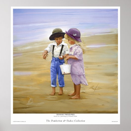 Poster Les trésors balnéaires (Devant)