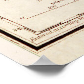 Poster Les tribus indiennes sur la carte des États-Unis ( (Coin)