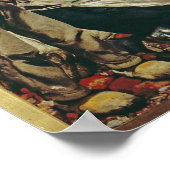 Poster Les trois ans d'un travailleur, 1895 (Coin)