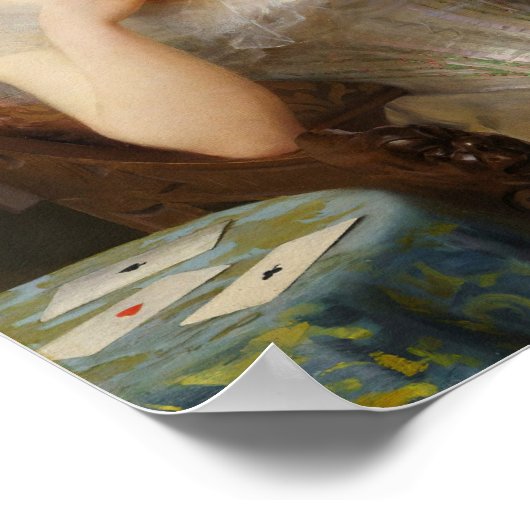 Poster Les trois as de Vittorio Matteo Corcos (Coin)