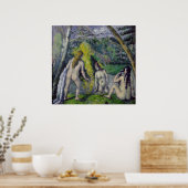 Poster Les Trois Bains, c.1879-82 (Cuisine)