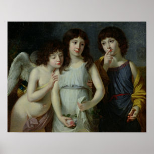 Poster Les trois enfants de Monsieur Langlois