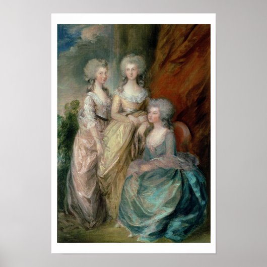 Poster Les trois filles aînées de George III : Princesse (Devant)