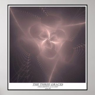POSTER LES TROIS GRACES