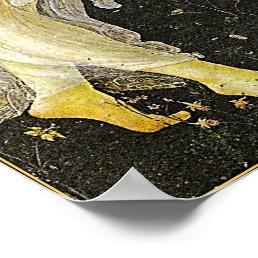 Poster Les trois grâces de Sandro Botticelli (Coin)