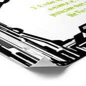 Poster "Les trois lois de la robotique" (Coin)