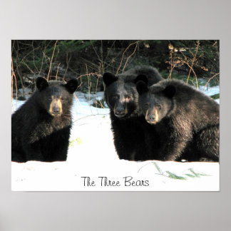 Poster Les Trois Ours, Les Trois Ours