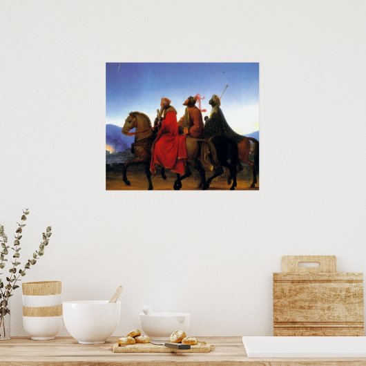 Poster Les Trois Sages (Cuisine)