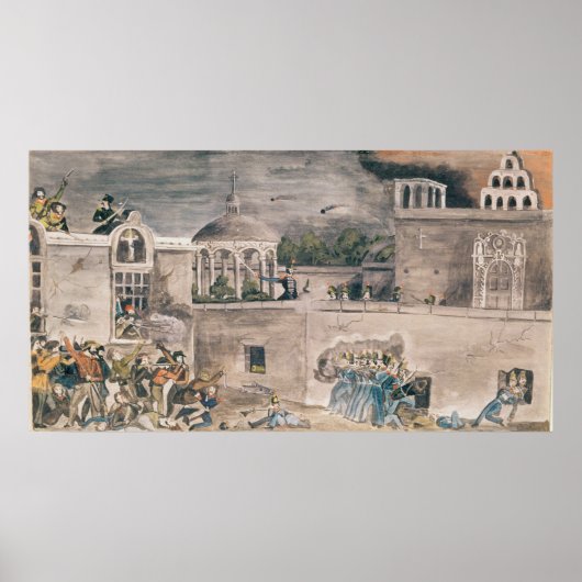 Poster Les troupes américaines sous le général Doniphan (Devant)