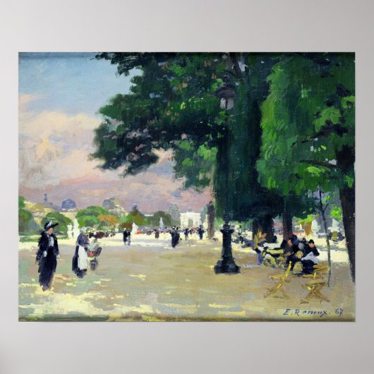 Poster Les Tuileries (Devant)