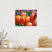Poster Les Tulipes Orange (Cuisine)
