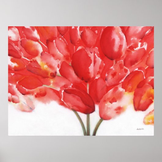 Poster "Les Tulipes sont les gens II" (Devant)