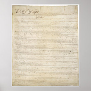 Poster LES USA. page 1 de constitution
