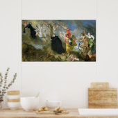 Poster Les Vaches de Saint Aloysius de Gonzaga (Cuisine)