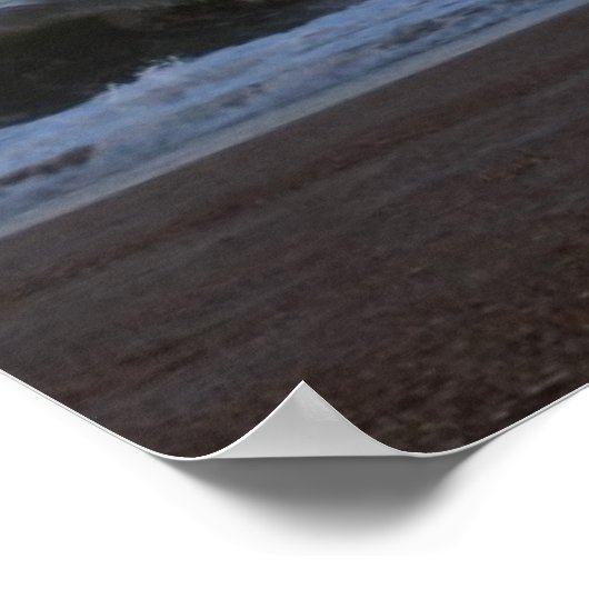 Poster Les vagues (Coin)