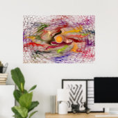 Poster 'Les vagues de l'amour' (Bureau à domicile)