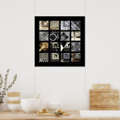 Poster Les variations de Sierpinski (Cuisine)