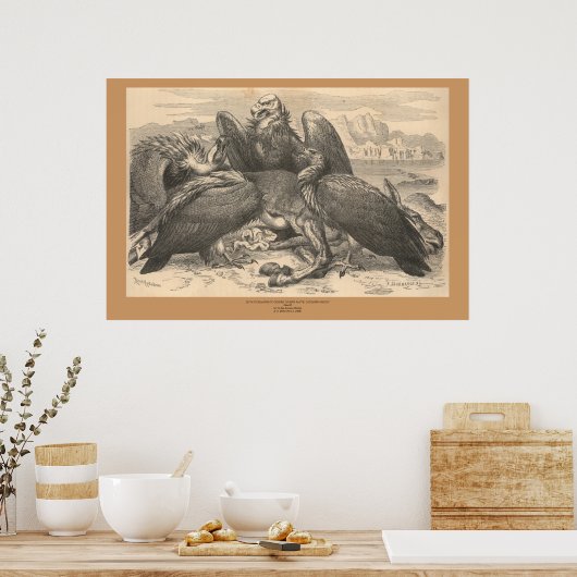 Poster Les vautours (Cuisine)