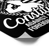 Poster Les vétérans contre l'élection de Trump en 2020 au (Coin)