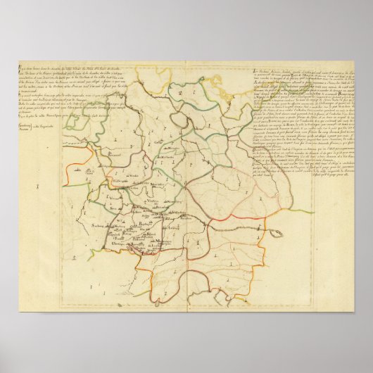 Poster Les villes allemandes (Devant)