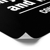 Poster Les virgules sauvent des vies (Coin)