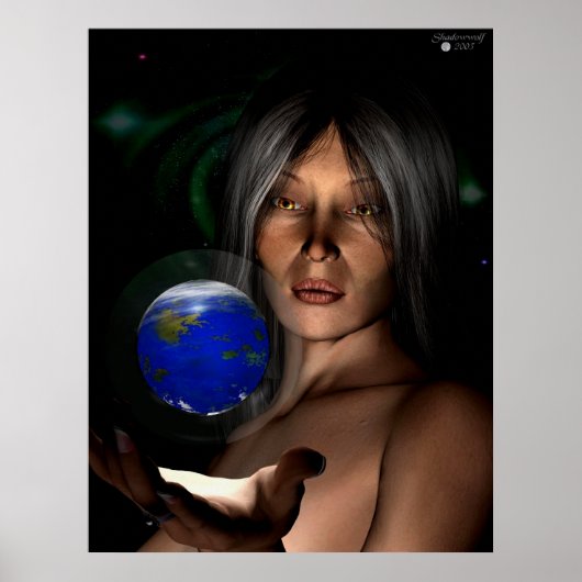 Poster Les visages de la déesse - La pierre (Devant)