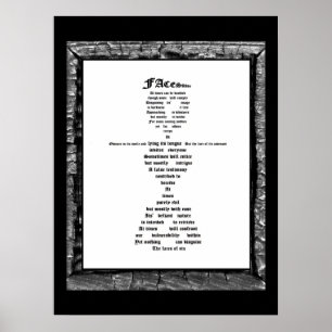 Poster Les visages du péché