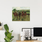 Poster Les Voyageurs - Edgar Degas Art (Bureau à domicile)