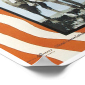 Poster Les Voyageurs Pour Le Drapeau (Coin)